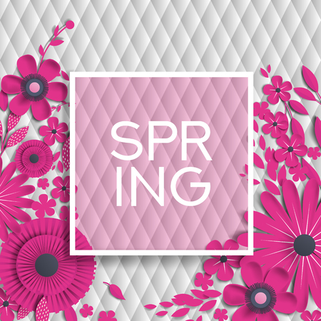 flowers or banners. Background with anemones can be used for a magazine, web, advertising.のイラスト素材