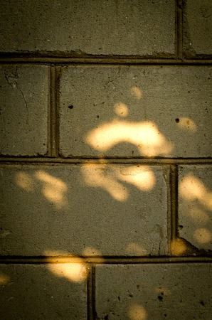 Grey brick wall for texture or background.の写真素材