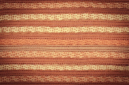 Colorful knitted fabric texture, for abstract background, orangeの写真素材
