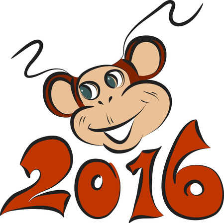 new in 2016のイラスト素材