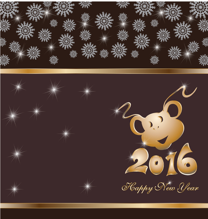 2016 new yearの写真素材