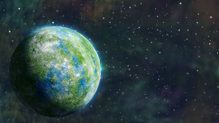 Beautiful abstract of global earthの写真素材