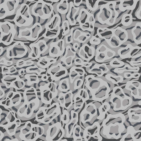Seamless pattern. The clouds. Black gray colors. Illustration.の写真素材