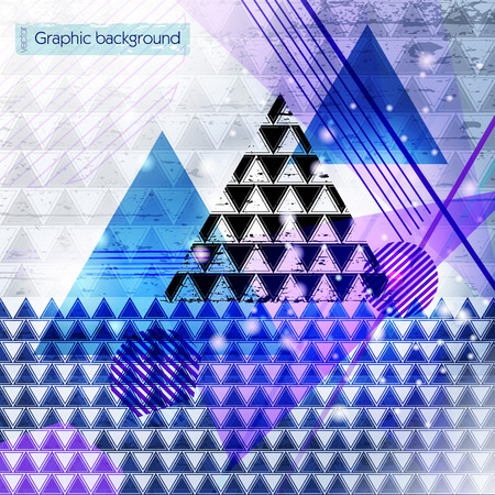 Geometric style abstract background. Vector abstractのイラスト素材