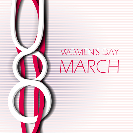 Vector illustration. Women's dayのイラスト素材