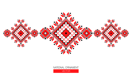 national ornament backgroundのイラスト素材