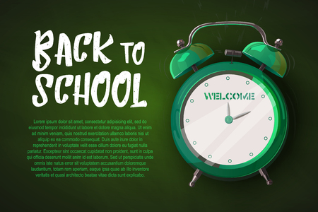 Back to school bannerのイラスト素材