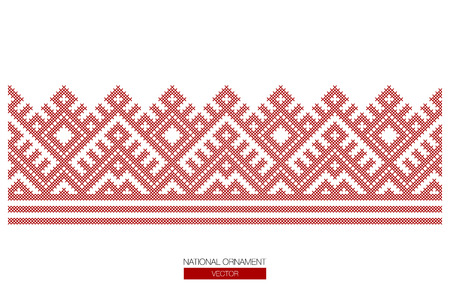 national ornament backgroundのイラスト素材