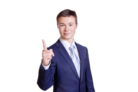 Businessman have an ideaの写真素材