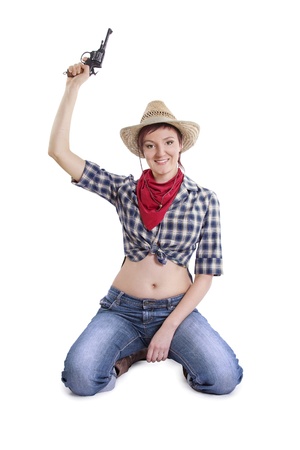 Cowgirlの写真素材