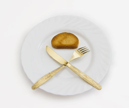 Rusk on a plate