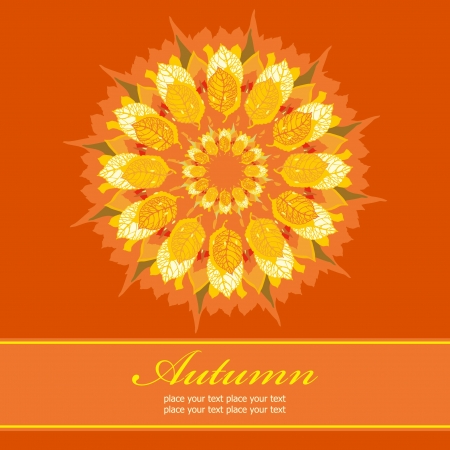 Autumn backgroundのイラスト素材