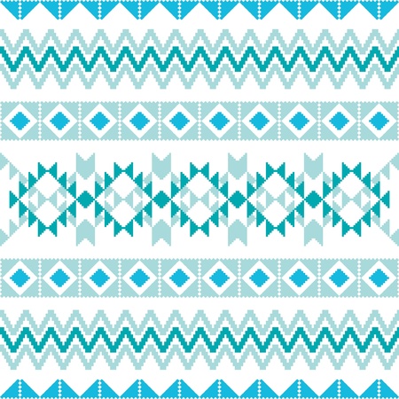 Knitted ornamental seamless background traditional winter motivesのイラスト素材