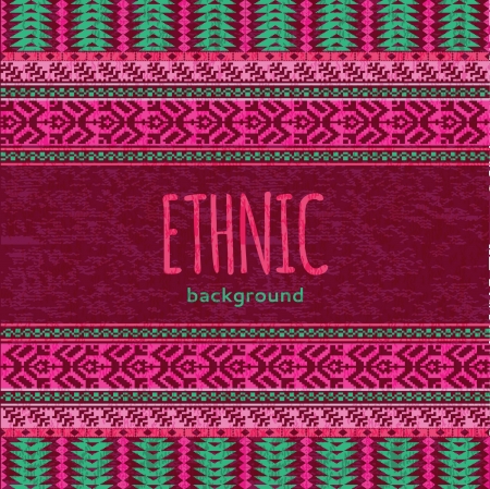 Ethnic textile seamless backgroundのイラスト素材