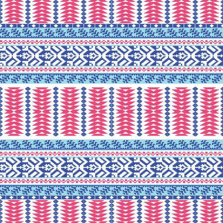 Textile seamless pattern ethnic style