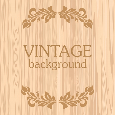 Light wooden backgroundのイラスト素材