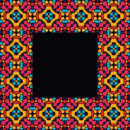 Abstract colorful frameのイラスト素材