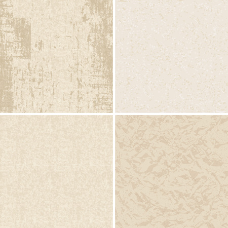 Set of old textured paper backgroundsのイラスト素材