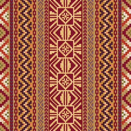 Abstract ethnic patternのイラスト素材