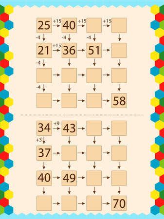 mathematics for schoolchildren.のイラスト素材