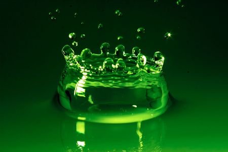 Water splashの写真素材