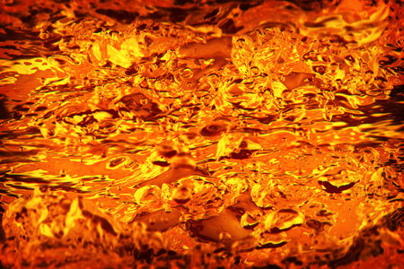 Yellow and red color abstract