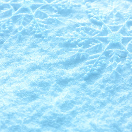 Winter Snow Background. Snowflakesの写真素材