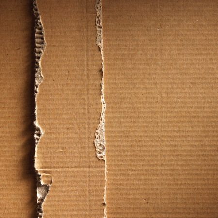 Corrugated cardboard as a backgroundの写真素材