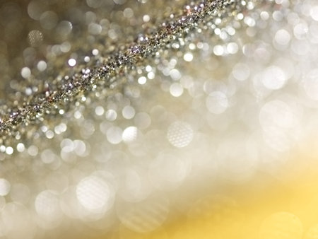 Christmas Glittering background. Holiday abstract texture. Bokehの写真素材