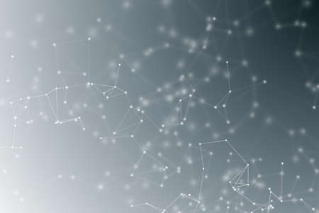 Fantasy abstract technology and engineering background with original organic motionの写真素材