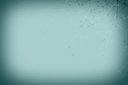Fantasy abstract technology and engineering background with original organic motion