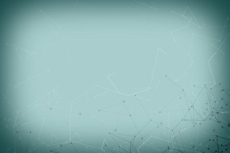 Fantasy abstract technology and engineering background with original organic motion
