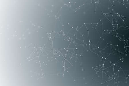 Fantasy abstract technology and engineering background with original organic motionの写真素材