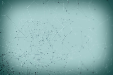 Fantasy abstract technology and engineering background with original organic motion