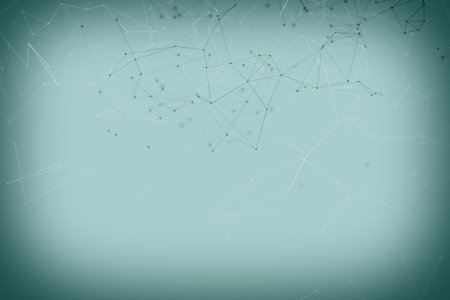 Fantasy abstract technology and engineering background with original organic motion
