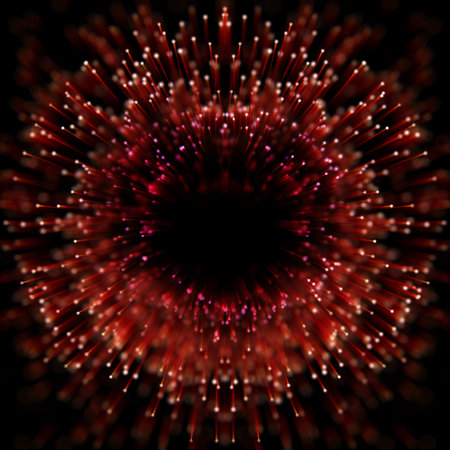 Brilliant ruby on black background. Red Crystal. St. Valentines Day 3D rendering