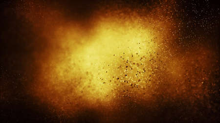 gold festive concept background. 3d renderingの写真素材