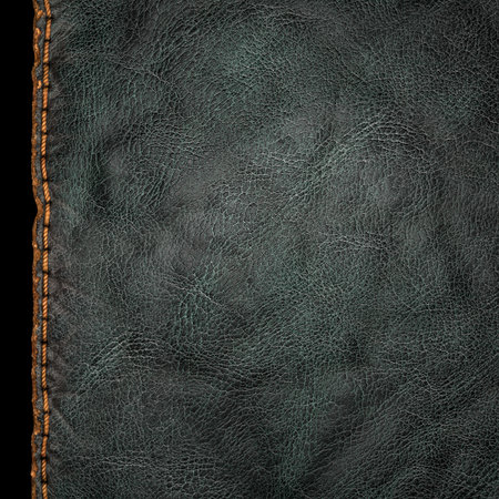 Background made of squared leather. 3D rendering
