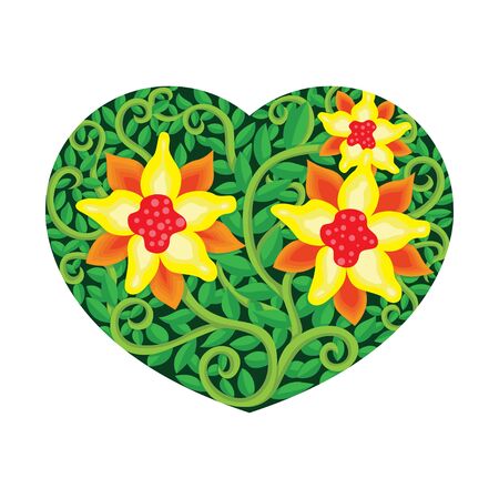 flower illustration vectorのイラスト素材