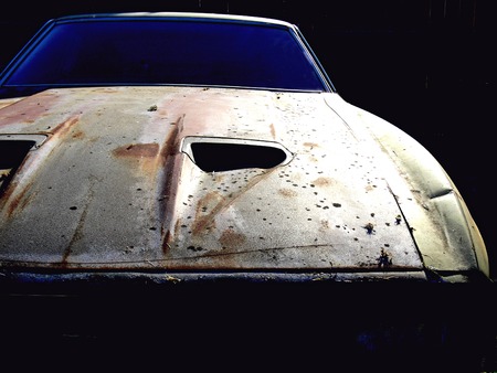 Dark Carの写真素材