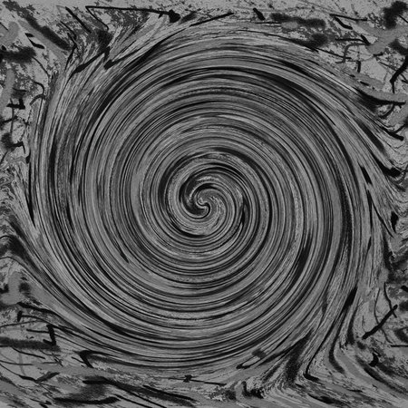 Multicolored abstraction in the form of a spiralの写真素材