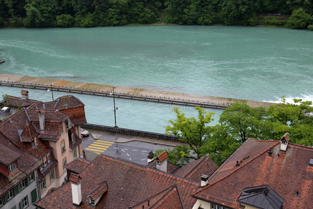City of Bern - capital of Switzerland. General viewの写真素材