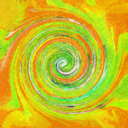 Abstract saturated full color 2D picture with noise and jagged linesの写真素材