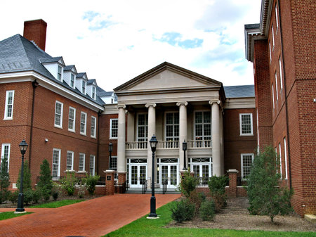 The architecture of the state capital of Maryland in Annapolis, United States of America