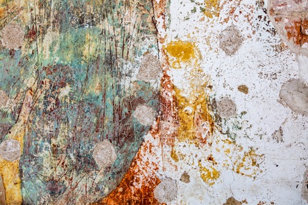 Original textured surface of of a natural coarse stoneの写真素材