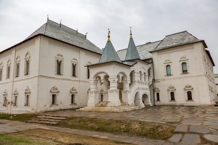 ROSTOV VELIKIY, RUSSIA - APRIL 26, 2017: The architecture of the Rostov Kremlinのeditorial素材