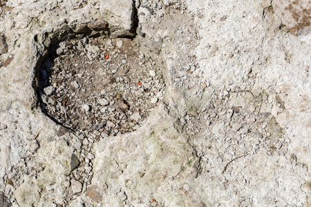 Original textured surface of of a natural coarse stone