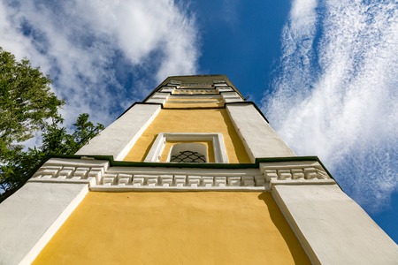UGLICH, RUSSIA - JUNE 17, 2017: Exterior of the Kremlin bell tower. The architectural monument was built in 1730のeditorial素材