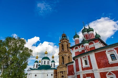 UGLICH, RUSSIA - JUNE 17, 2017: Exterior of the Church of the Smolensk Icon of the Mother of God. Architectural monument built in 1700のeditorial素材