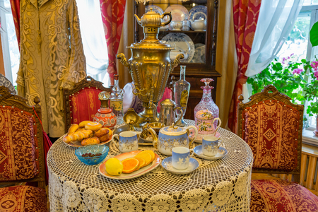 UGLICH, RUSSIA - JUNE 17, 2017: The Museum of Urban Life is one of the city's most famous landmarks. Opened in 2004 in the center of Uglichのeditorial素材